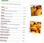 Vestiges de Baalbek menu