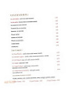 L’atelier menu