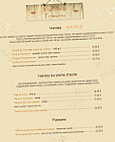 La Grange menu