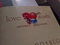 Love Sushi menu