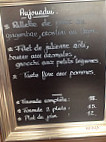 Le Bistrot Alpin menu