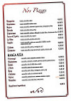 Le 59 Aix-les-bains menu