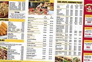 Timo's Pizza menu