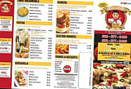 Timo's Pizza menu