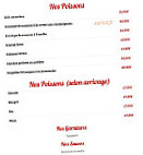 Taverna Grill menu