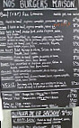 Burger Ar Frogiz menu