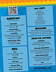 Mexicali Blues menu