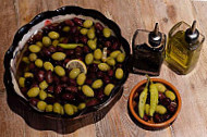 Green Olive Meze food