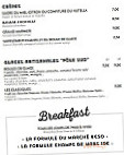 Café Du Marché menu