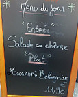 El Baroque menu