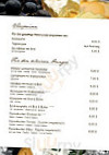 Weingau Stube menu