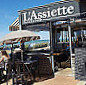 L' Assiette outside