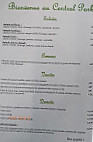 Le Central Park menu