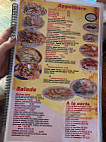 Las Flores Mexican menu