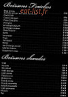 Le Café 56 menu