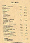 Alt Medenheimer Stube menu