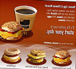 Mcdonald's menu