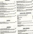 Samui Thai menu