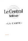 Le Central menu