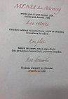 Le Meeting menu