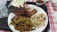 Waller County Line Bbq food