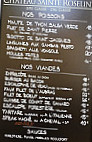 La Grimaudoise menu