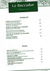 Relais Boccador menu