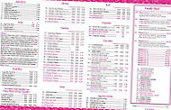 China Fortune menu