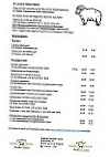 Gasthof Weißes Lamm menu