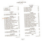 Sushi B menu