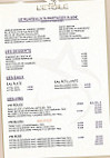 L'etoile Toulouse menu