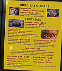 Five T Taco menu