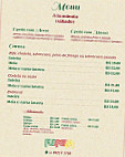 Pizzaria Pulperia menu