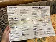 Lakeside Cafe menu