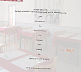 Le Celeste menu