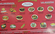 Donya Kebab menu