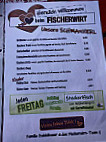 Zum Fischerwirt menu