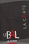 Le Bal Music Live menu