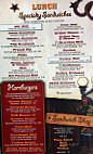 Tonopah Brewing menu