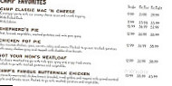 Camp menu