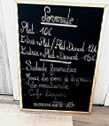 La Nouvelle Soyotte menu