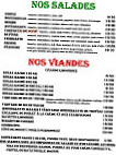 Piano-Bar la Caleche a Varetz menu