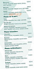 Pizza Claude menu