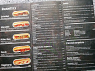 Bistro Filou menu