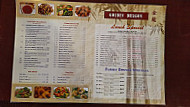 Golden Dragon menu