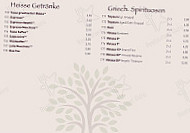 Restaurant Cava menu