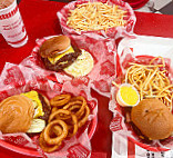 Freddy's Frozen Custard Steakburgers food