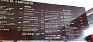 La P'tite Fringale menu