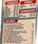 Kebab Jean Jaurès menu