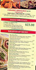 Mancinos Pizza Grinders menu